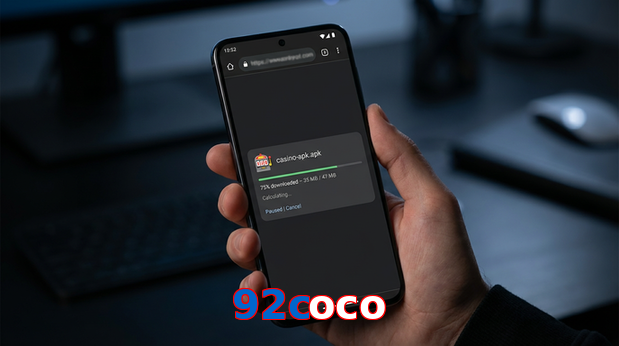 Main screen of 92Coco apk page for PK players