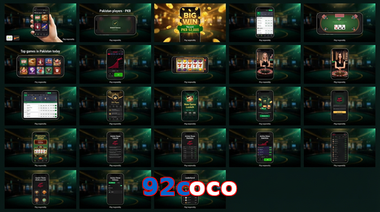 Main screen of 92Coco bet page for PK players