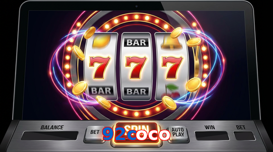Main screen of 92Coco slots page for PK players